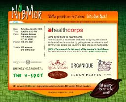 NibMor Chocolates first annual: Let's Give Back!