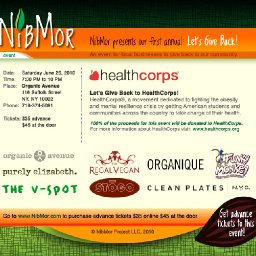 NibMor Chocolates first annual: Let's Give Back!