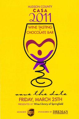 Hudson County CASA Wine Tasting + Chocolate Bar