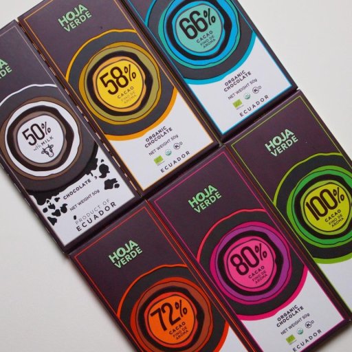 Hoja Verde 6 bars Ecuador Esmeraldas