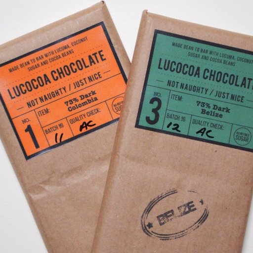 Lucocoa Colombia 73% and Belize 73%