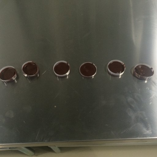 Conching samples