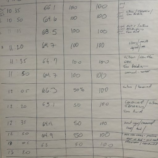 Tracking the conching process