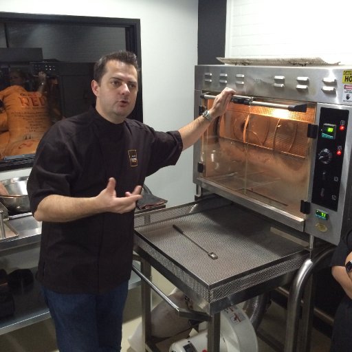 Jean-Marie Explaining His Approach to Roasting
