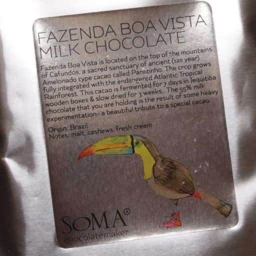 SOMA milk 55% Brazil Fazenda Boa Vista