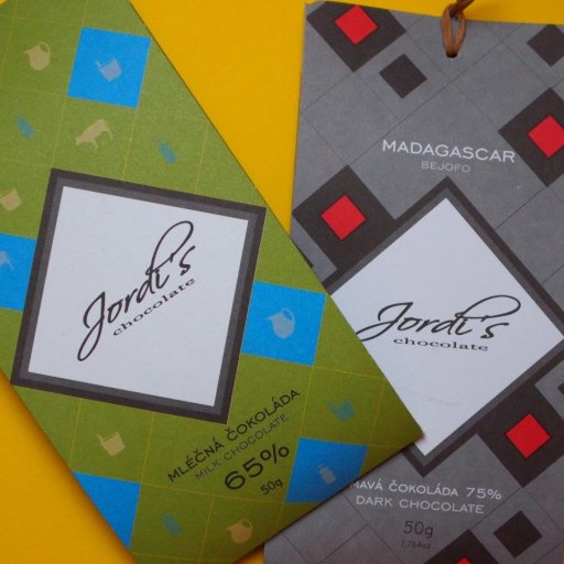 Jordi's Dark Milk 65% and Madagascar Bejofo 75%