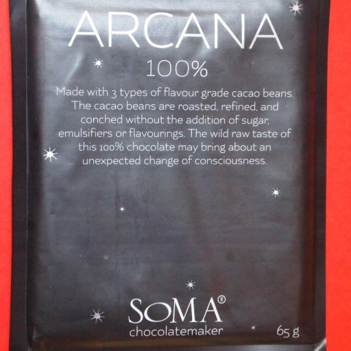 Soma Arcana Ecuador, Madagascar and Trinidad 100%
