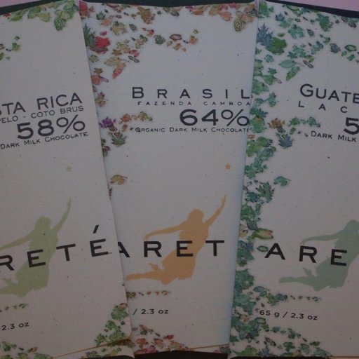 Areté Dark Milk Costa Rica, Brasil and Guatemala