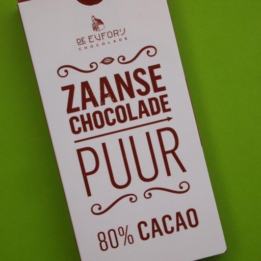De Euforij Zaanse Chocolade Puur 80%