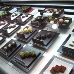The Chocolate Show: Mary's Chocolates Display