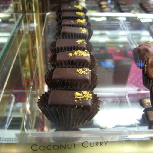 Christopher Norman Chocolate: Coconut Curry Bonbons