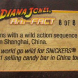Snickers Adventure Bar: Back