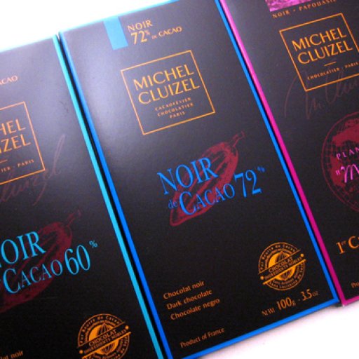 Michel Cluizel: 60%, 72% and Maralumi Dark