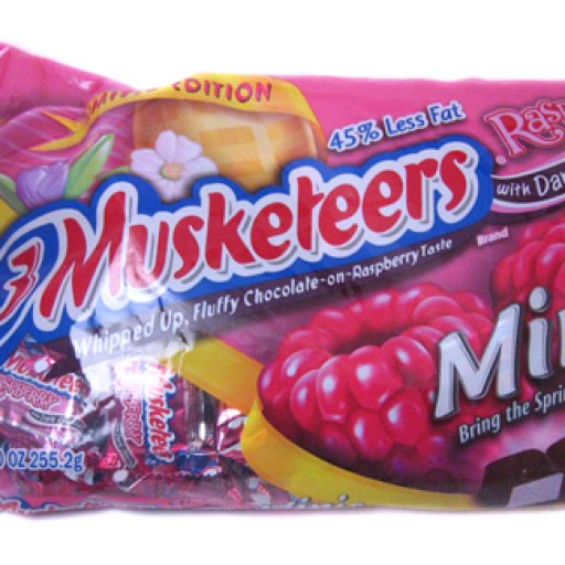 3 Musketeers Raspberry package