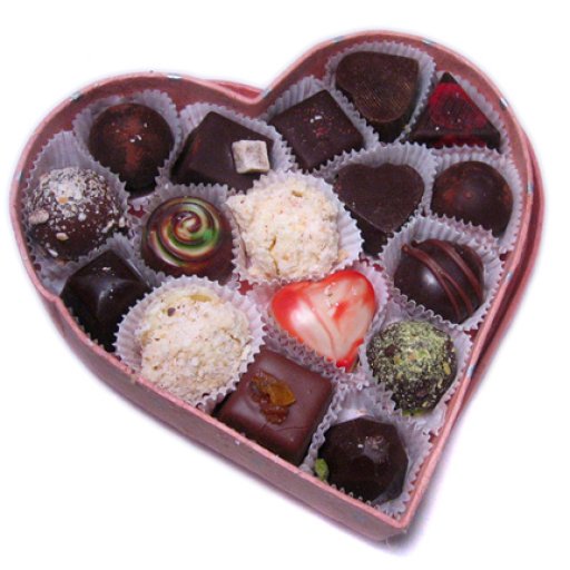 Knipschildt Valentine Bonbons: Open
