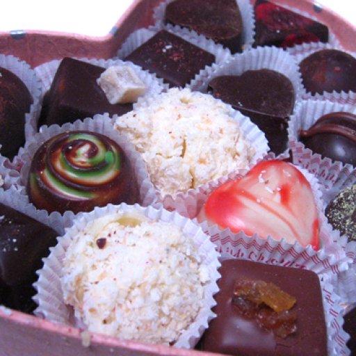 Knipschildt Valentine Bonbons: Detail