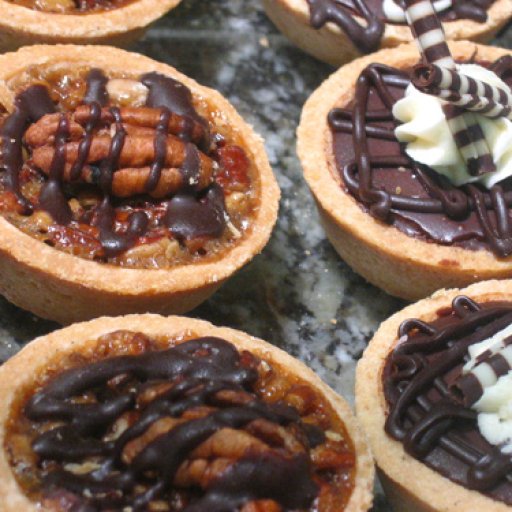 Pecan and Chocolate Tarts