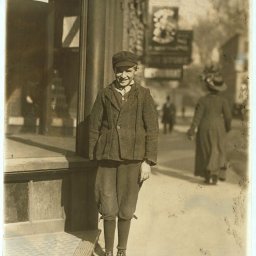 Earl Roberts Factory Worker, Age 15 (1910)