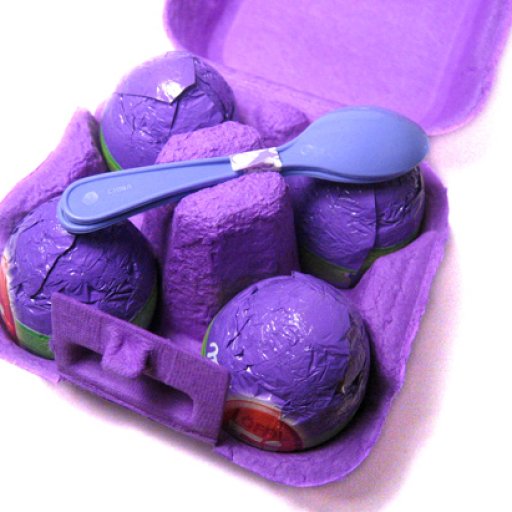 Milka Ei Egg Package: Open Detail