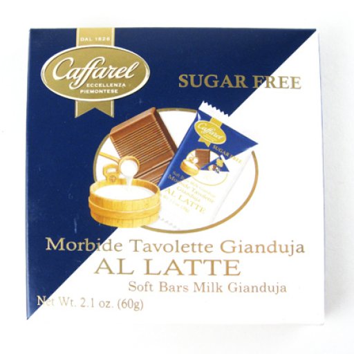 Caffarel Al Latte Sugar Free Chocolate