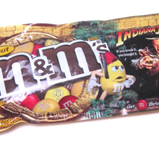 M&Ms Peanut Indiana Jones Package