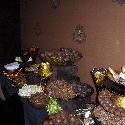 Godiva's Chocolate Room in NYC Feb2008