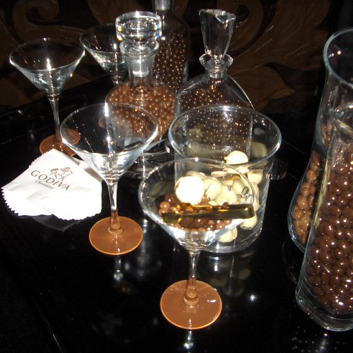 Godiva's Chocolate Room in NYC Feb2008