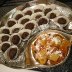 Grand Marnier truffles with candied citrus peels