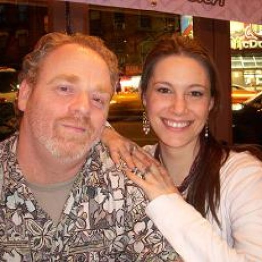 Clay Gordon with Vanessa Barg of "Gnosis Chocolate"
