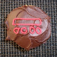 Maya number 9 Cupcake
