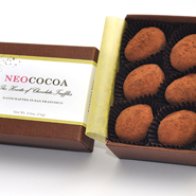 FRESHLY ZESTED LIME COCOA EGG TRUFFLES