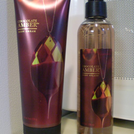 Chocolate Amber spray/ lotion- yum!