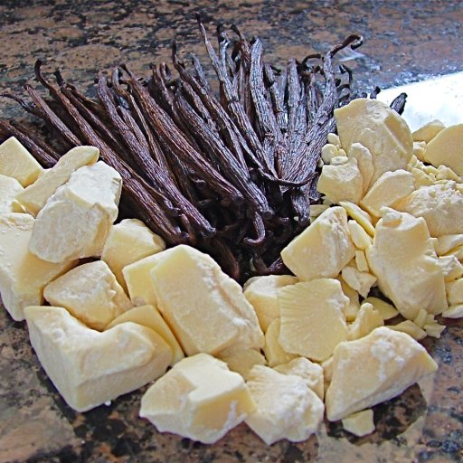 Cocoa Butter and Vanilla Pods