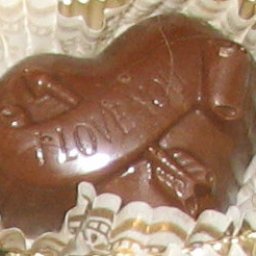 I Love You heart-Milk chocolate