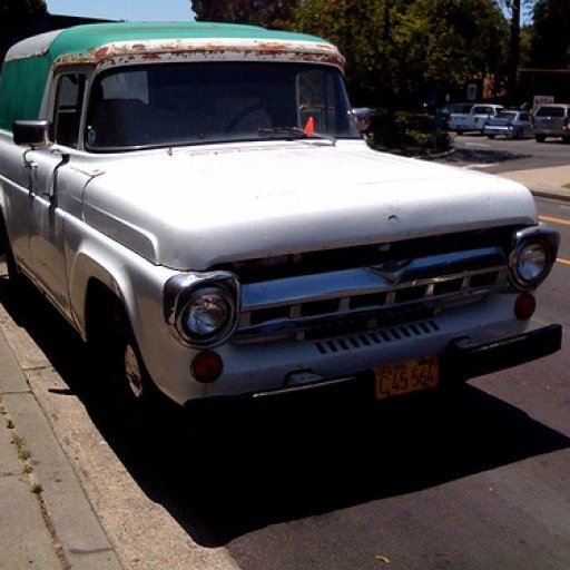 the sign painter's truck