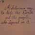 our tagline on the wall