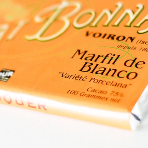 Chocolat Bonnat. Marfil de Blanco