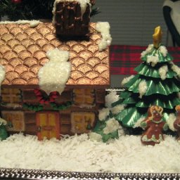 Chocolate Christmas House