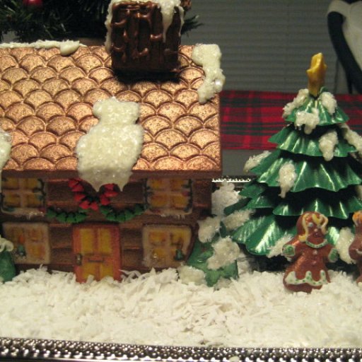 Chocolate Christmas House