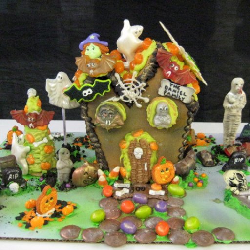 Spooky Gingerbread House