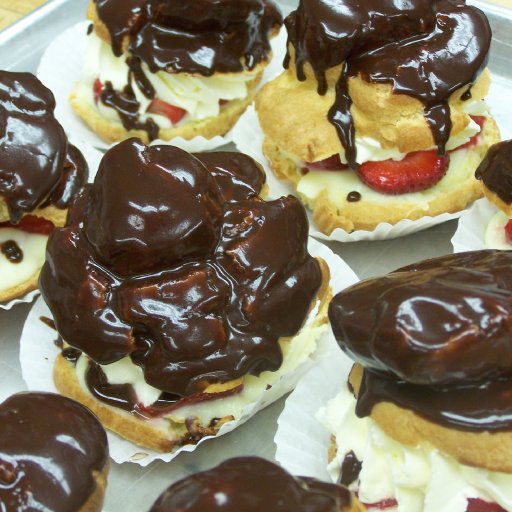 Finished Cream puffs