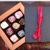 Chocolates in a t box