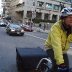 delivering Wingnut Confections in downtown Portland