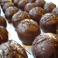 pear brandy truffles