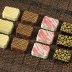 A group of 4 flavour truffles