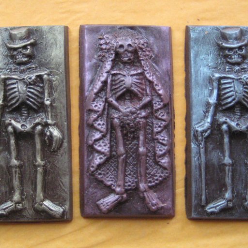dia de los muertos chocolates