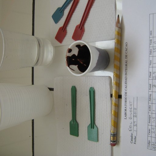 organoleptic taste testing