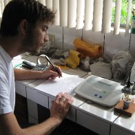 Testing Ph levels of Ecuadorian cacao samples