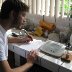 Testing Ph levels of Ecuadorian cacao samples