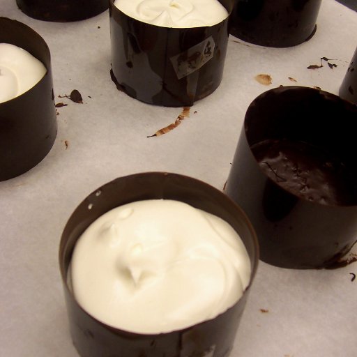 chocolate mouse layer